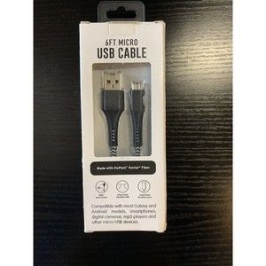 6 FT MICRO USB Charging  Cable Cord for Samsung/Android